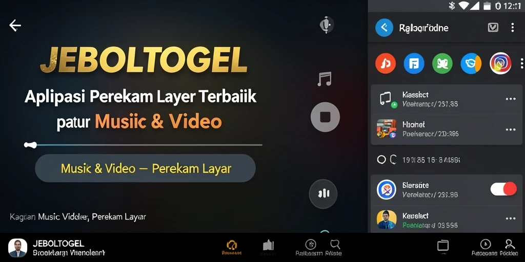 Tampilan antarmuka JEBOLTOGEL saat merekam layar.